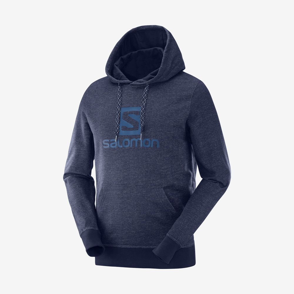 Salomon Israel SHIFT HOODIE M - Mens Midlayers - Navy (MYSA-06137)